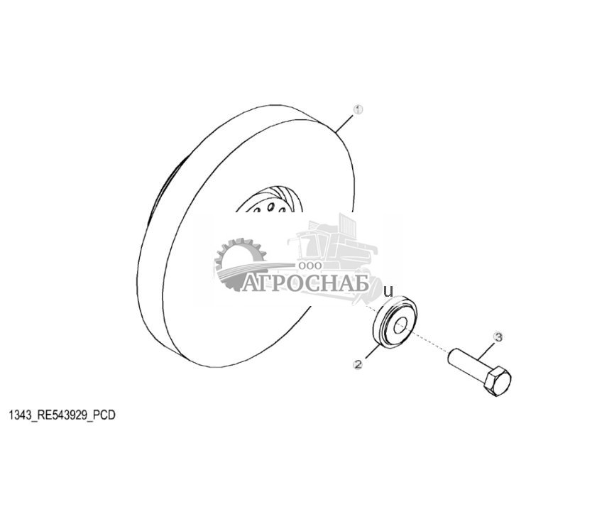 1343 Демпфер и шкив коленчатого вала - ST296161 353.jpg